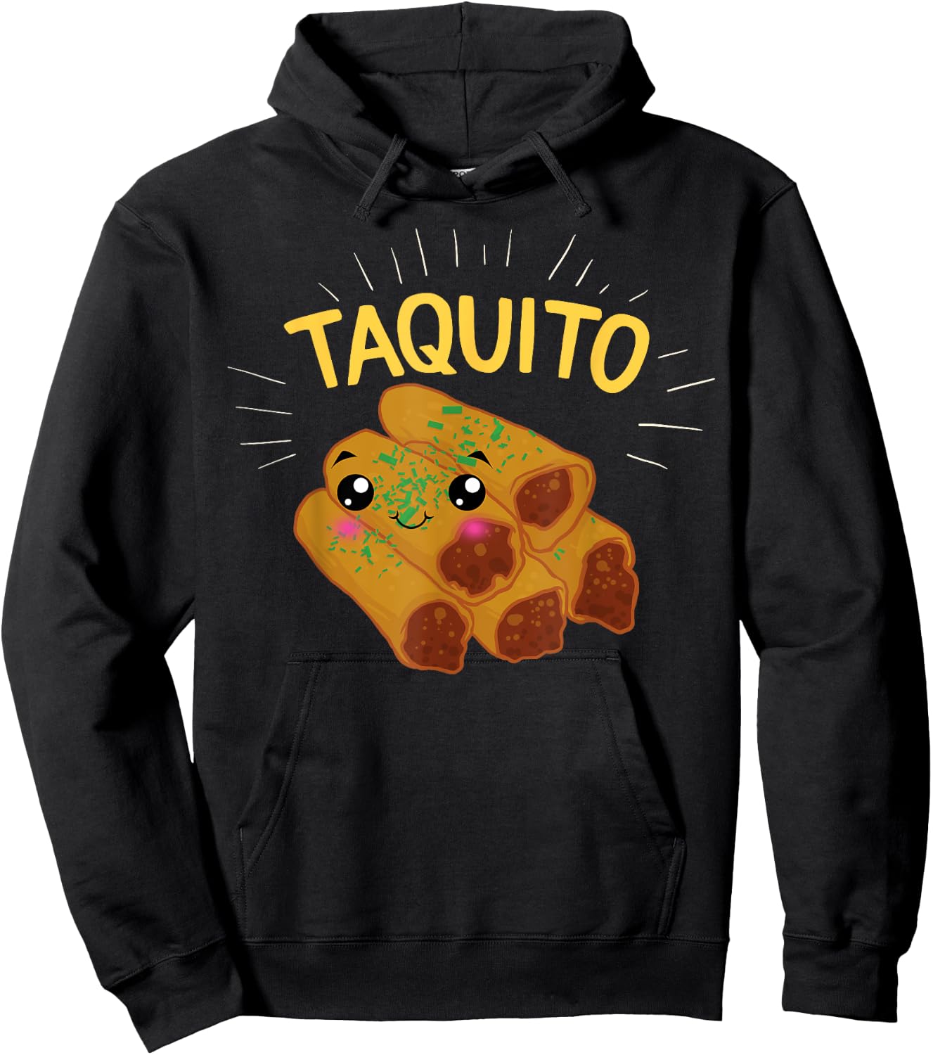 Taco And Taquito Matching Mommy Daddy And Me Mexican New Mom Hoodie - Hoodie | Black