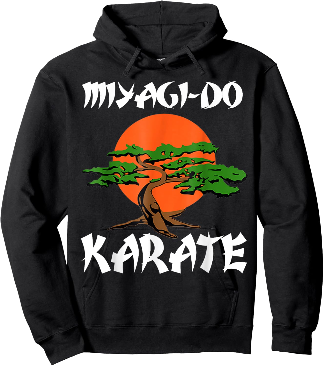 Vintage New Miyagi-Do Karate Cool Bonsai Tree Gift youth Hoodie - Hoodie | Black