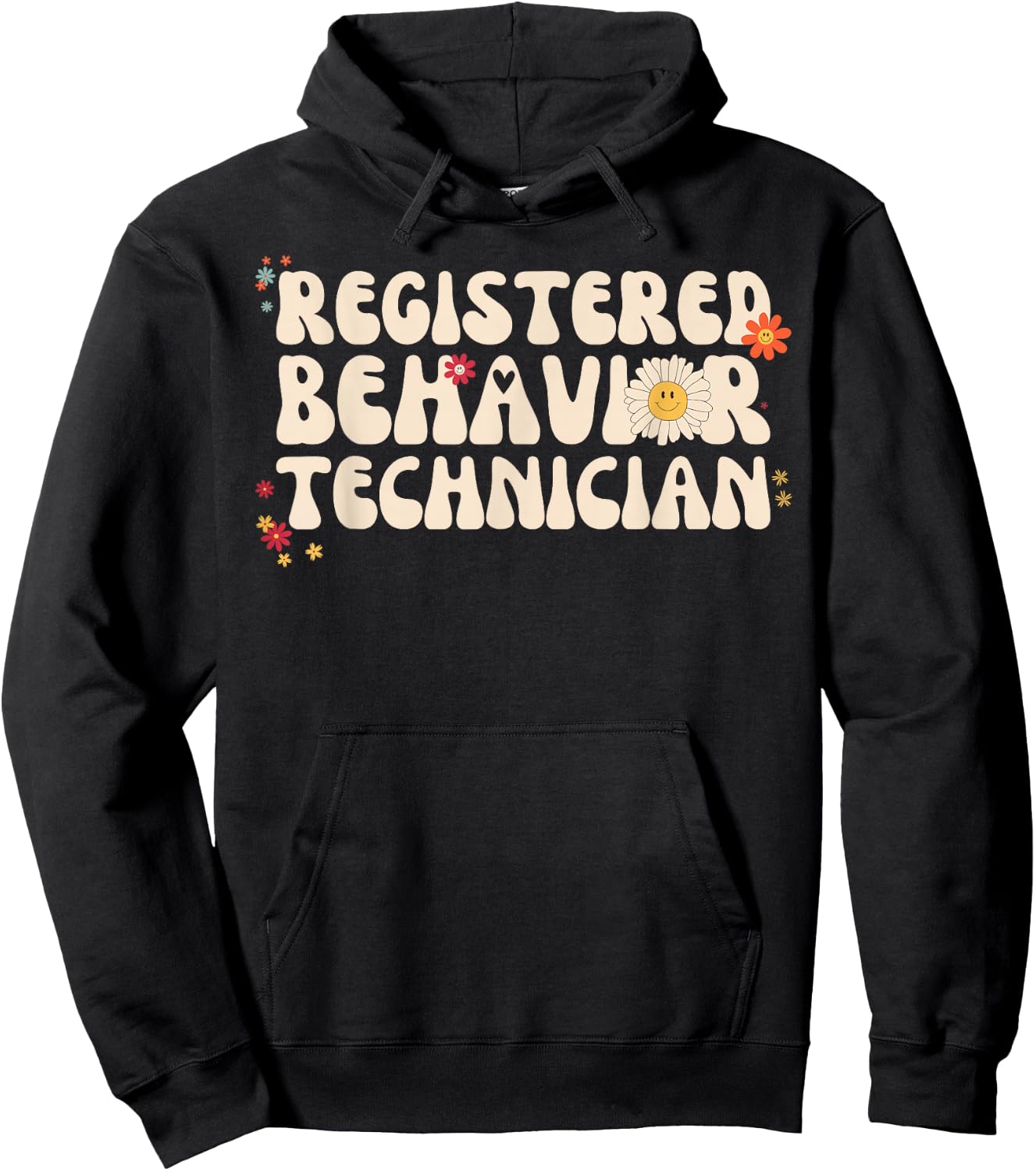 Registered Behavior Technician RBT Behavioral ABA Therapist Hoodie - Hoodie | Black