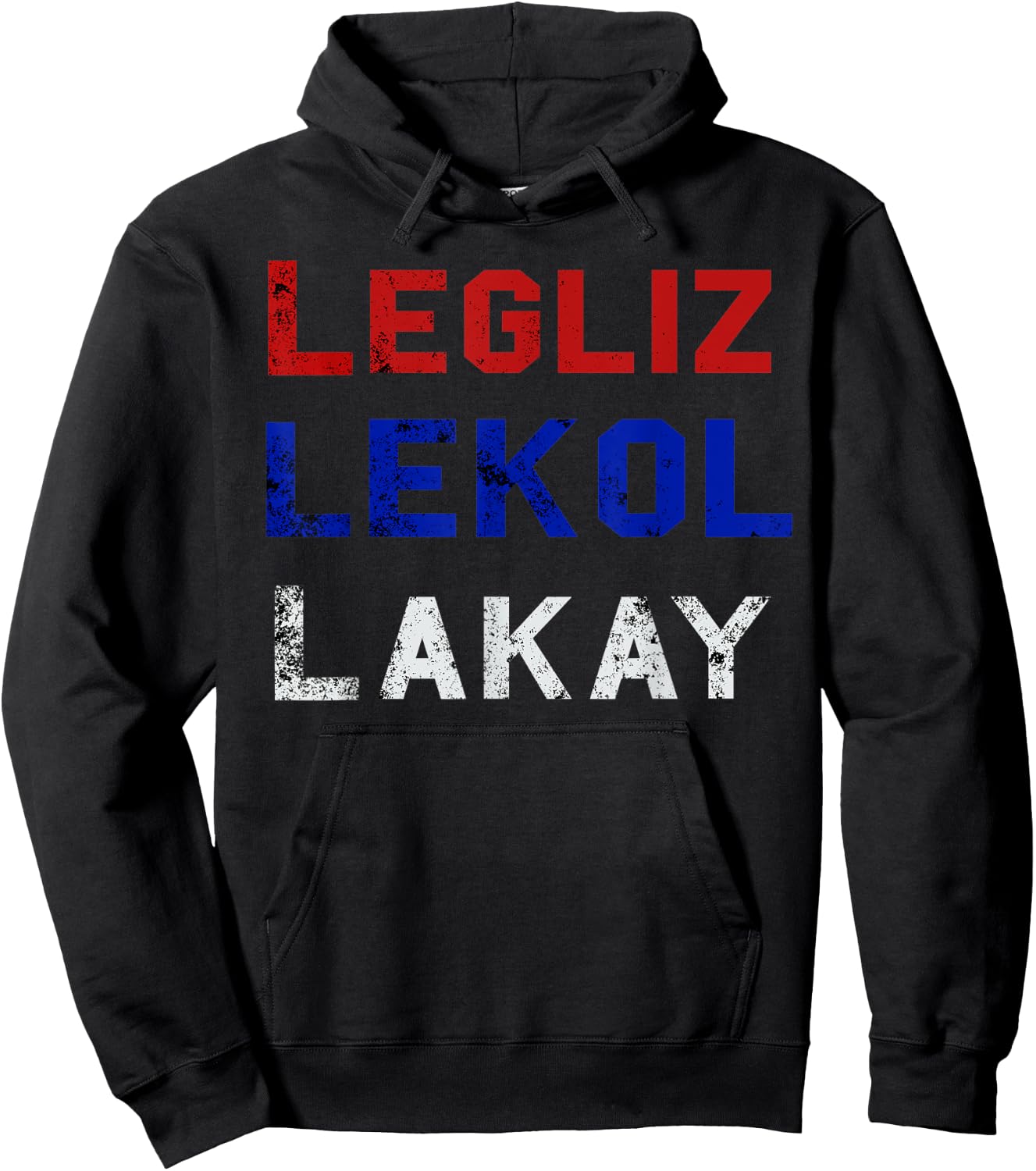 Haiti T - Legliz Lekol Lakay Haitian Gift Hoodie - Hoodie | Black