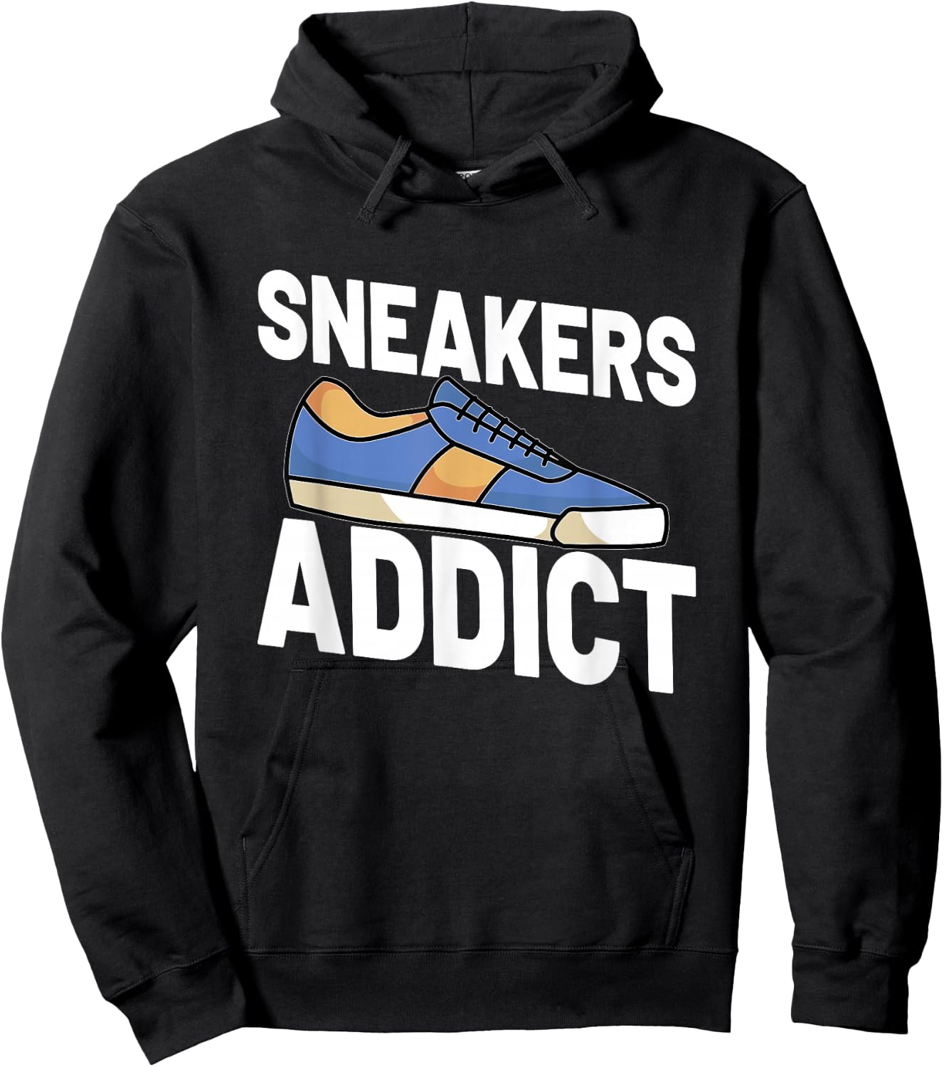 Sneaker Shoe Shoes Streetwear Basketball Fashion Hoodie - Hoodie | Black
