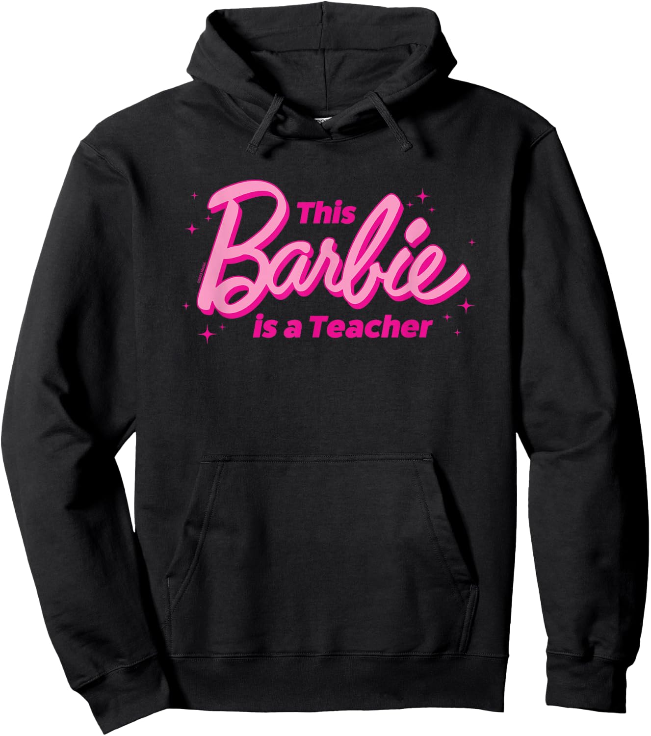 Barbie - This Barbie is A Teacher Hoodie - Hoodie | Black
