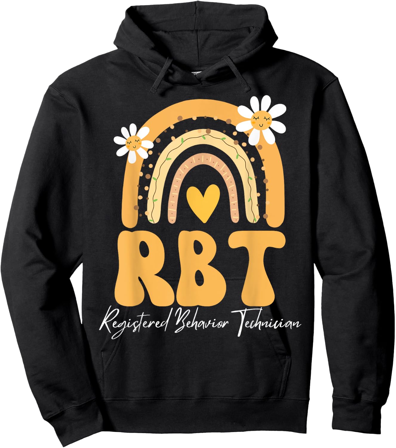 Registered Behavior Technician RBT Behavior Therapist ABA Hoodie - Hoodie | Black