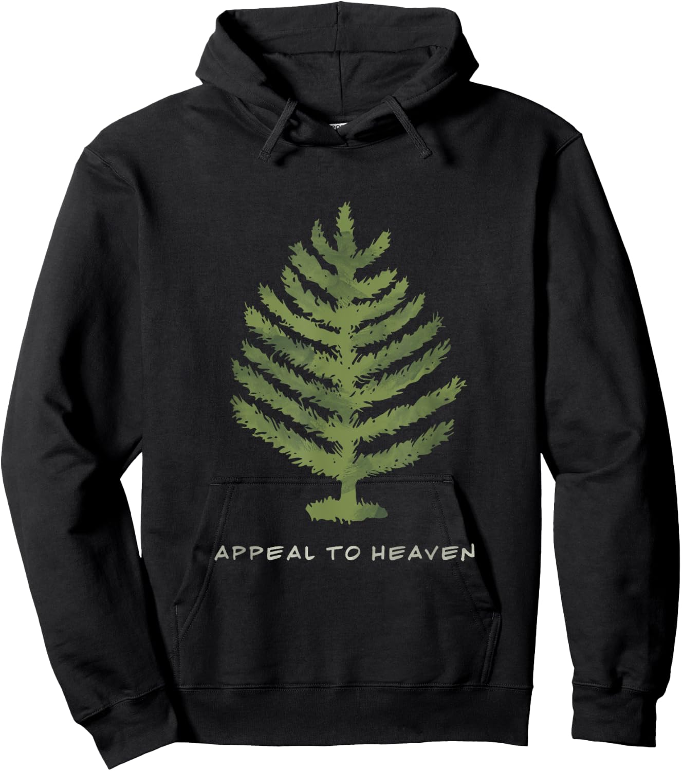Patriotic Appeal to heaven George Washington battle flag Hoodie - Hoodie | Black