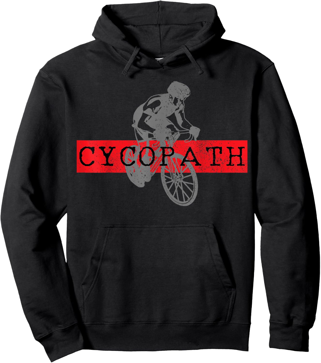 Road Bike Cycologist Cycling Funny Road Cyclist Gift Hoodie - Hoodie | Black