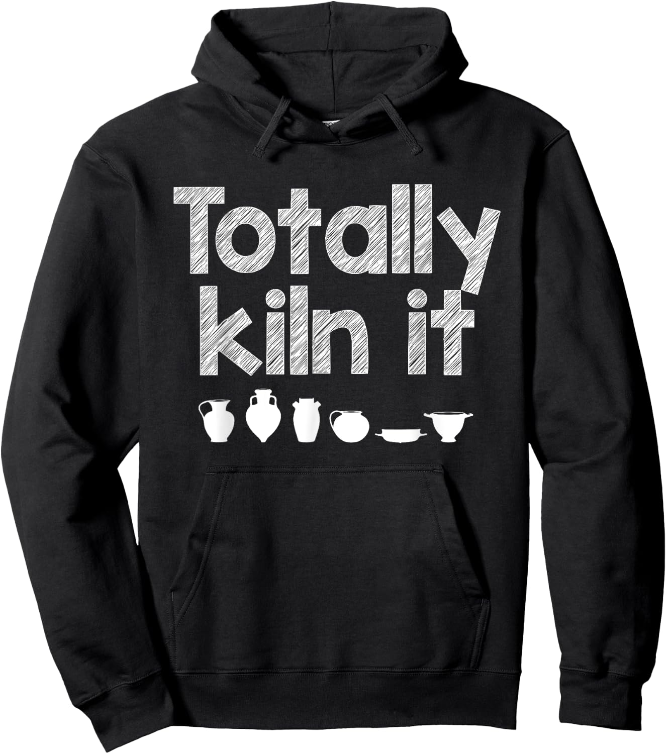 Funny Pottery Gift Women Cool Ceramic Pottery Kiln Hoodie - Hoodie | Black