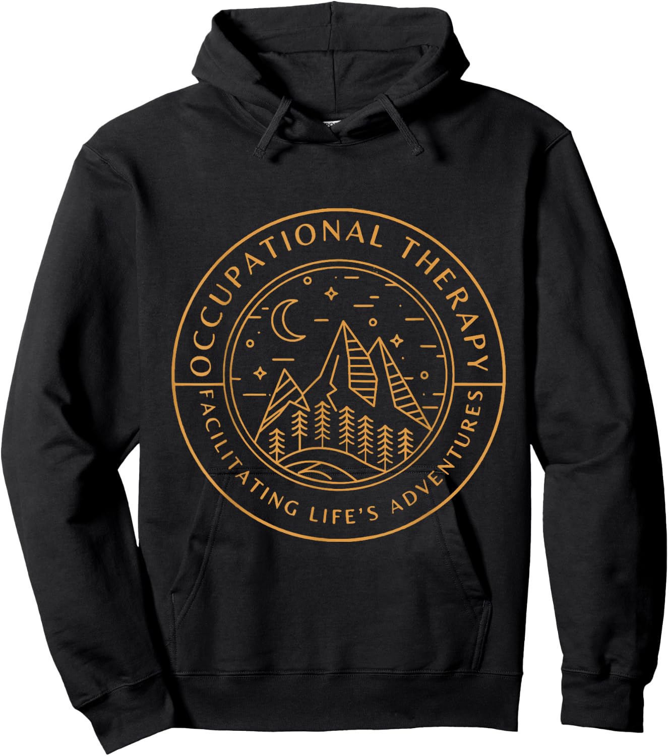 Occupational Therapy Facilitating Life's Adventures OT Job Hoodie - Hoodie | Black