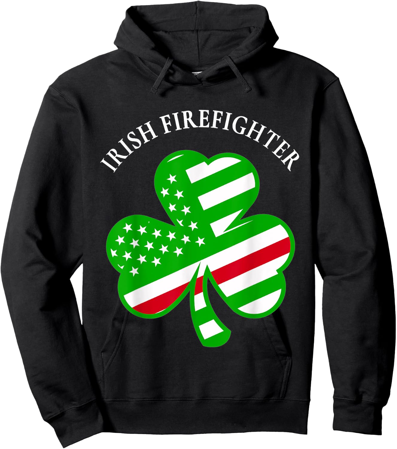 Volunteer Firefighters: Irish Firefighter Hoodie - Hoodie | Black