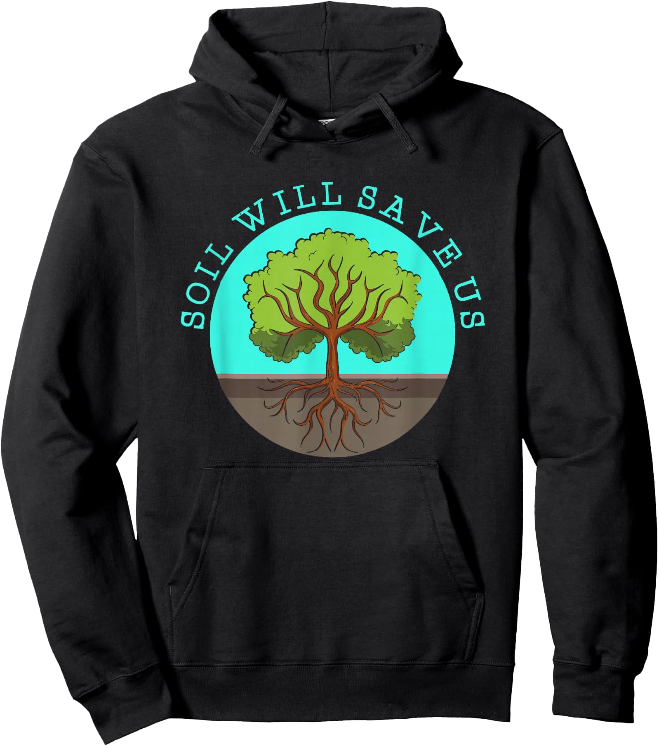 Soil Will Save Us - Gardener Soil Science Farm & Gardening Hoodie - Hoodie | Black
