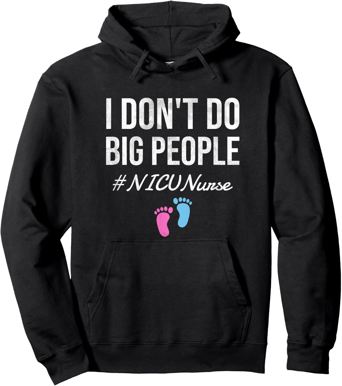 Neonatal Intensive Care Unit NICU Nurse Hoodie - Hoodie | Black