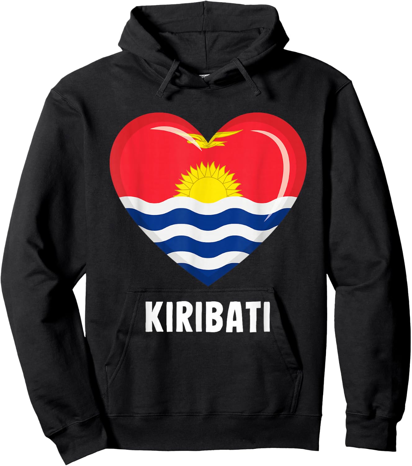Kiribati Flag | I-Kiribati Hoodie - Hoodie | Black