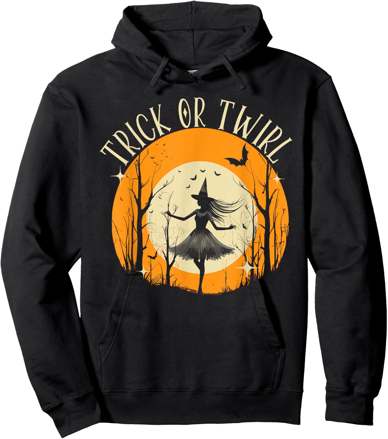 Halloween Ballerina Scary Trick Or Treat Spooky Ballet Hoodie - Hoodie | Black