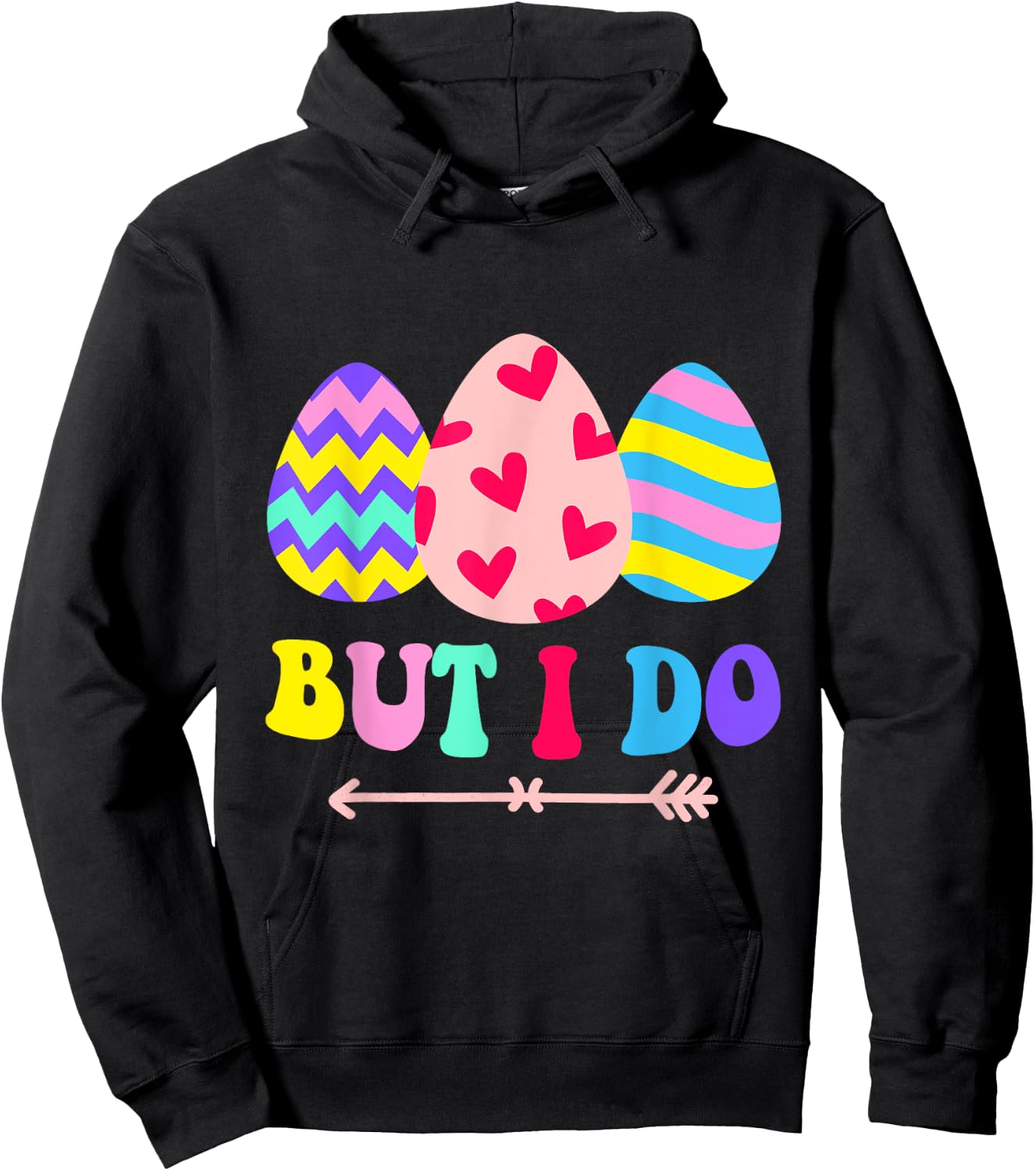 I Dont Do Matching Easter But I Do Couple His & Hers Hoodie - Hoodie | Black