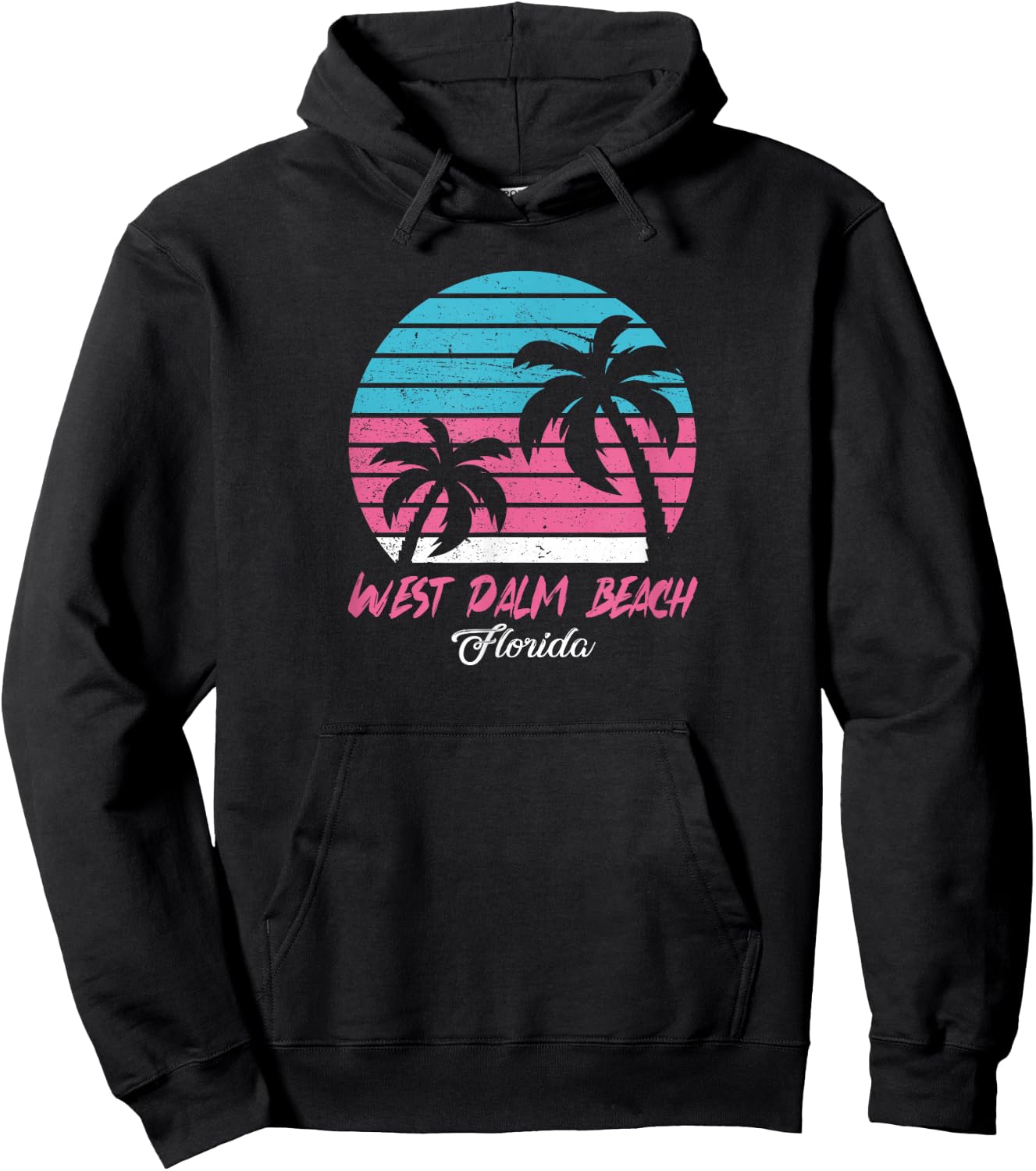 West Palm Beach Souvenir - Florida Reminder Women Hoodie - Hoodie | Black