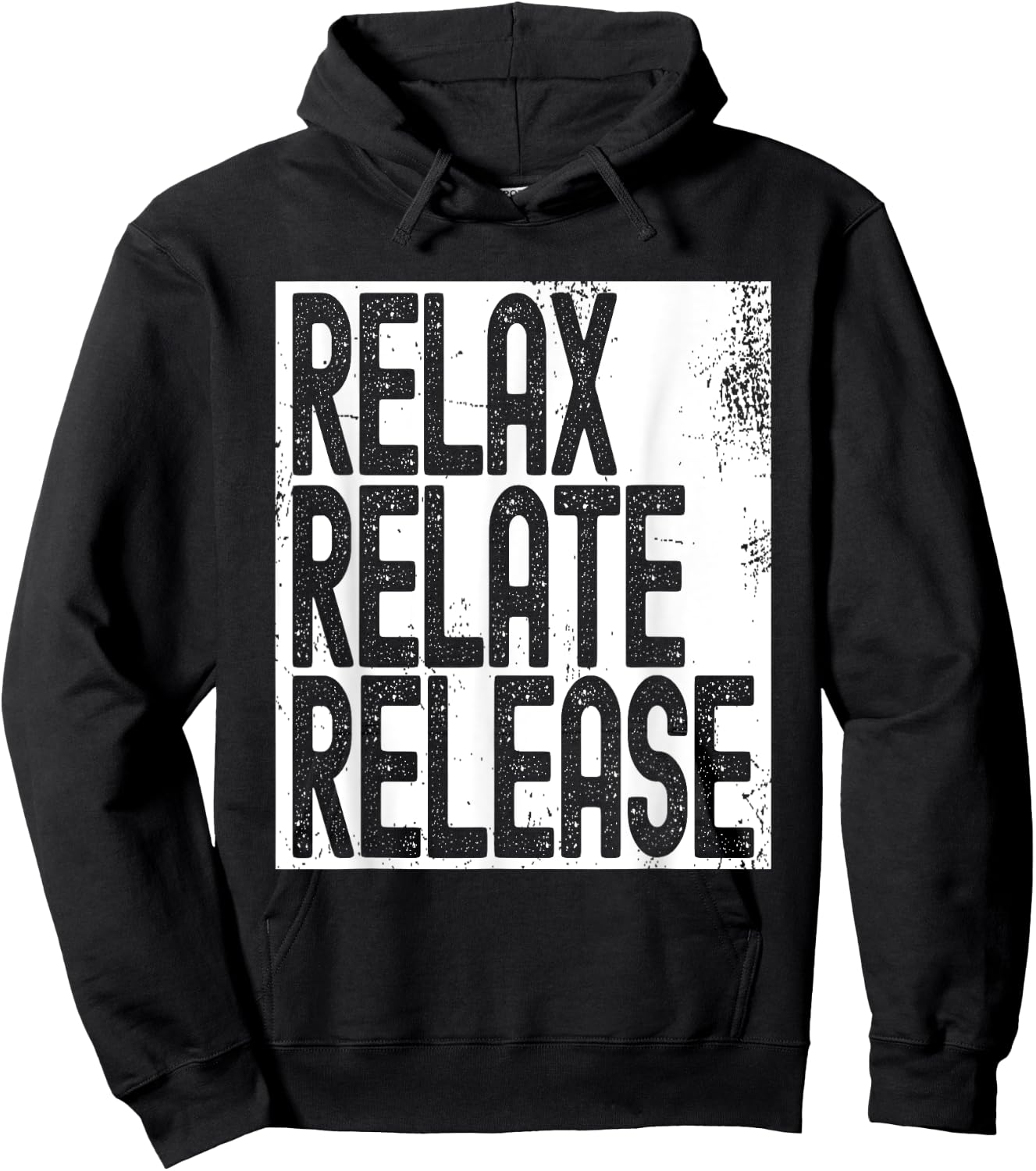 Relax Relate Release Hoodie - Hoodie | Black