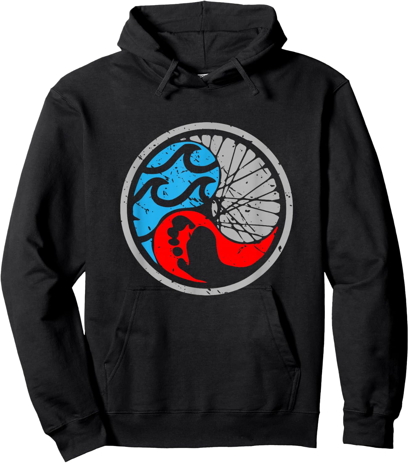 Swim Bike Run Triathlon Hobby Triathlete Gift Triathlon Small Hoodie - Hoodie | Black