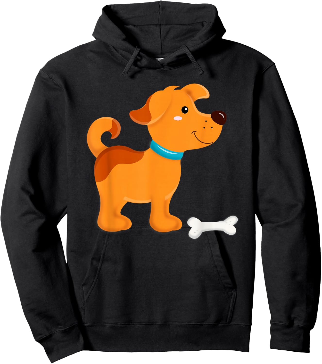 Puppy Boys Girls Dog Baby Children Hoodie - Hoodie | Black