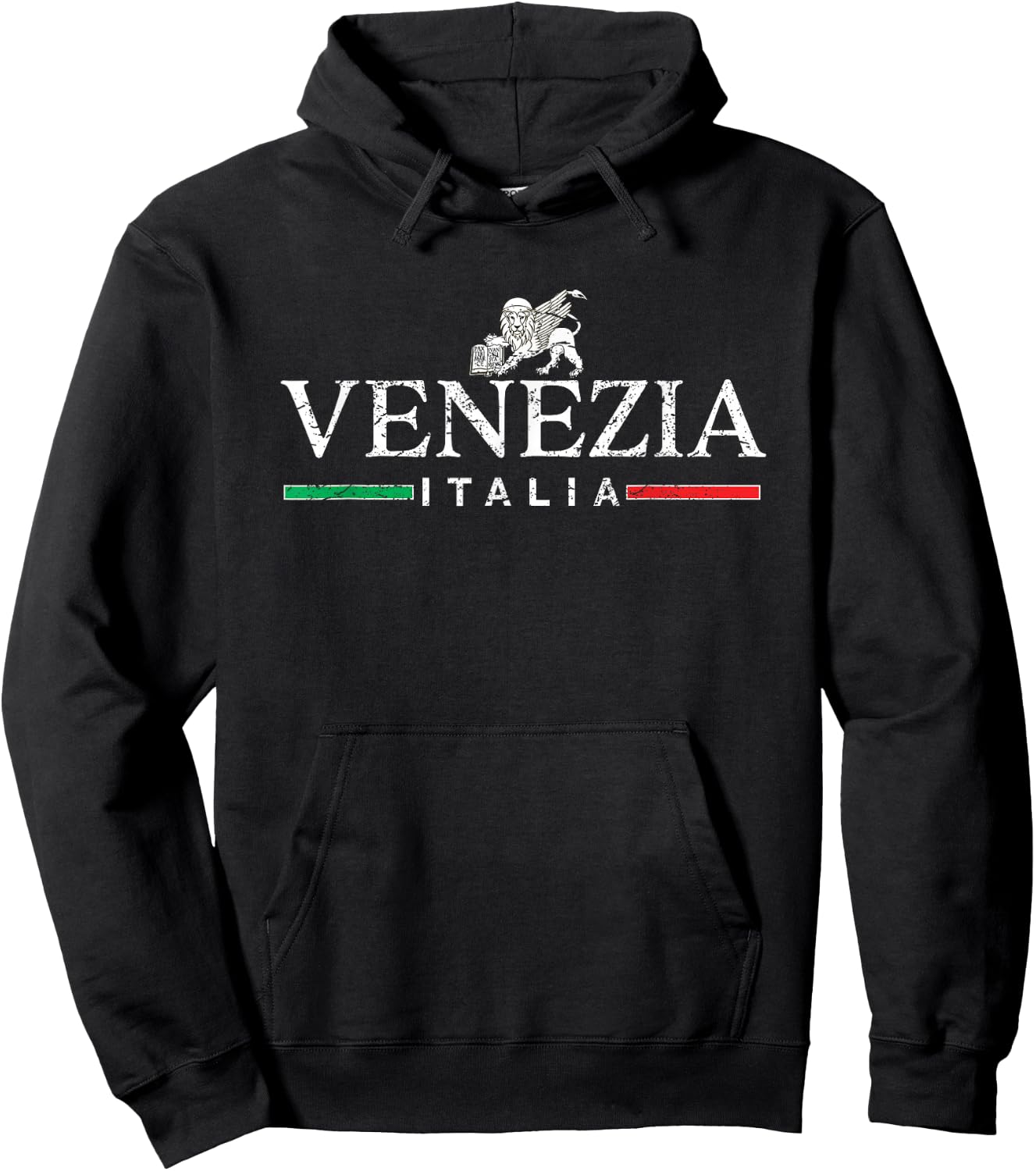 Vintage Venice Venezia Hoodie - Hoodie | Black