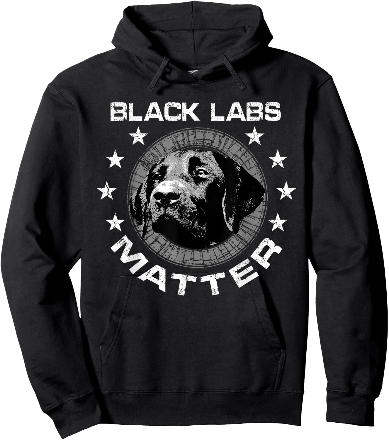 Funny Black Labs Matter Gift Kids | Best Labrador Dog Lovers Hoodie - Hoodie | Black