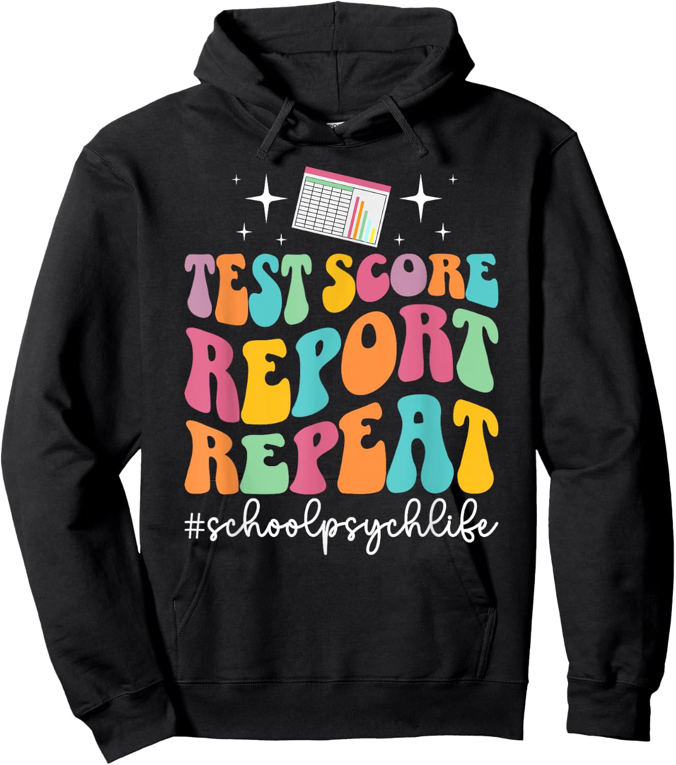 School Psych Life School Psychologist School Psychology Hoodie - Hoodie | Black