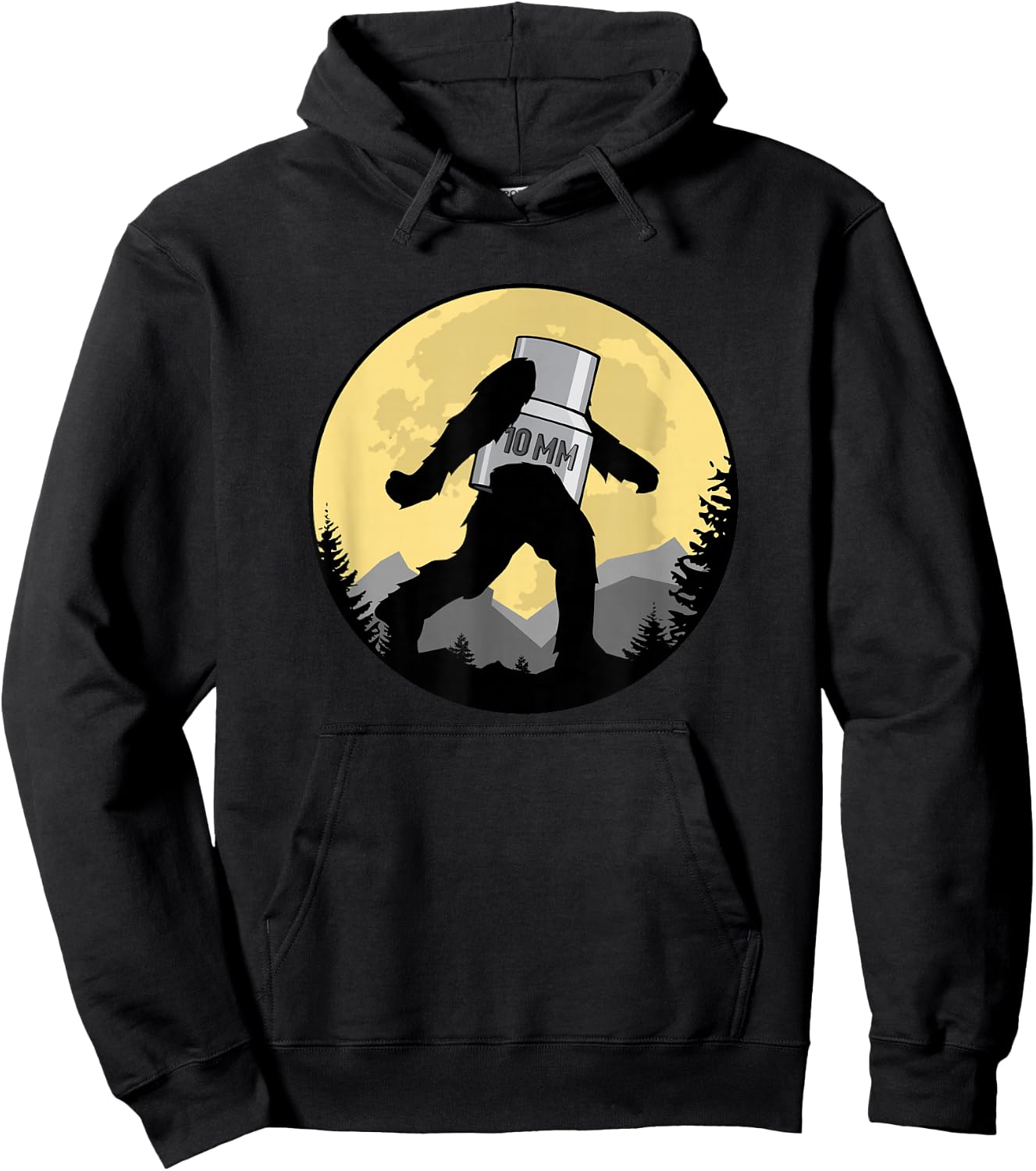 Missing 10mm Socket Funny Mechanic Bigfoot 10mm Socket Hoodie - Hoodie | Black