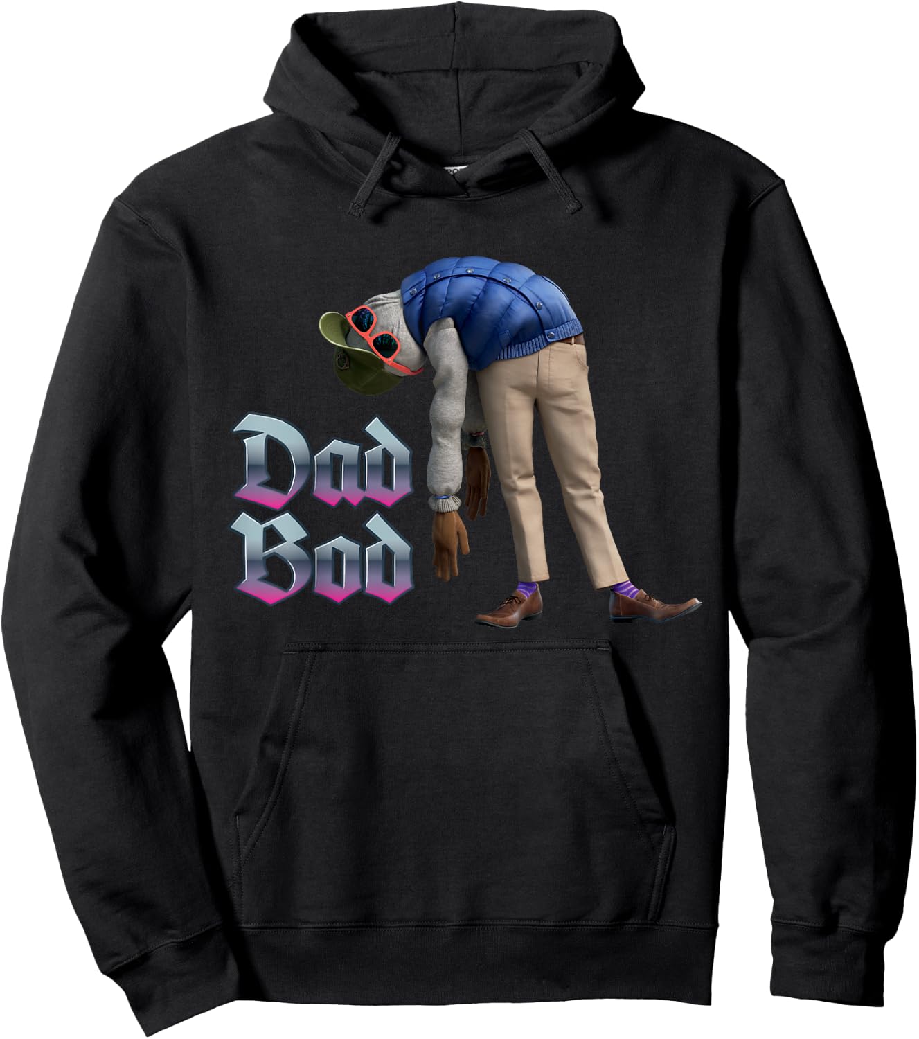 Disney and Pixar's Onward Dad Bod Hoodie - Hoodie | Black