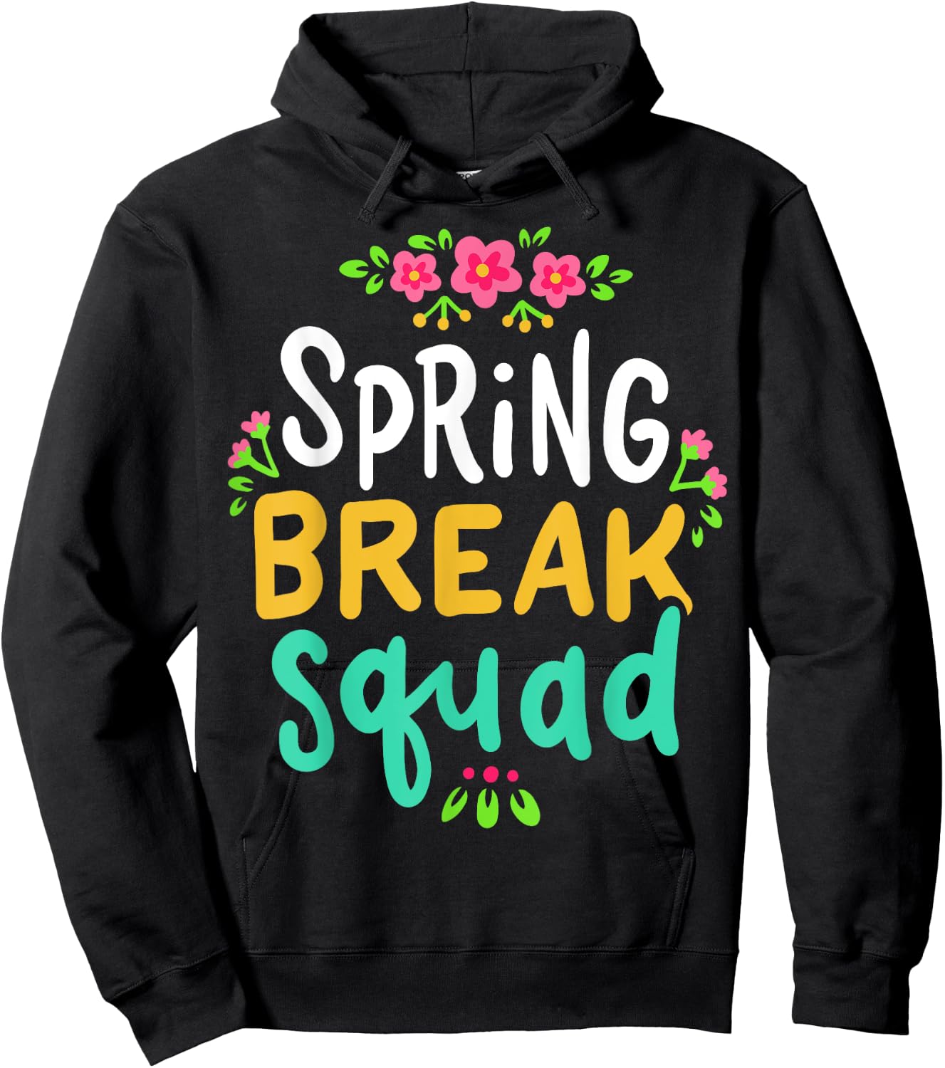 Spring Break Teacher Student Summer Vacation Holiday Beach Men Women Kids Hoodie - Hoodie | Black