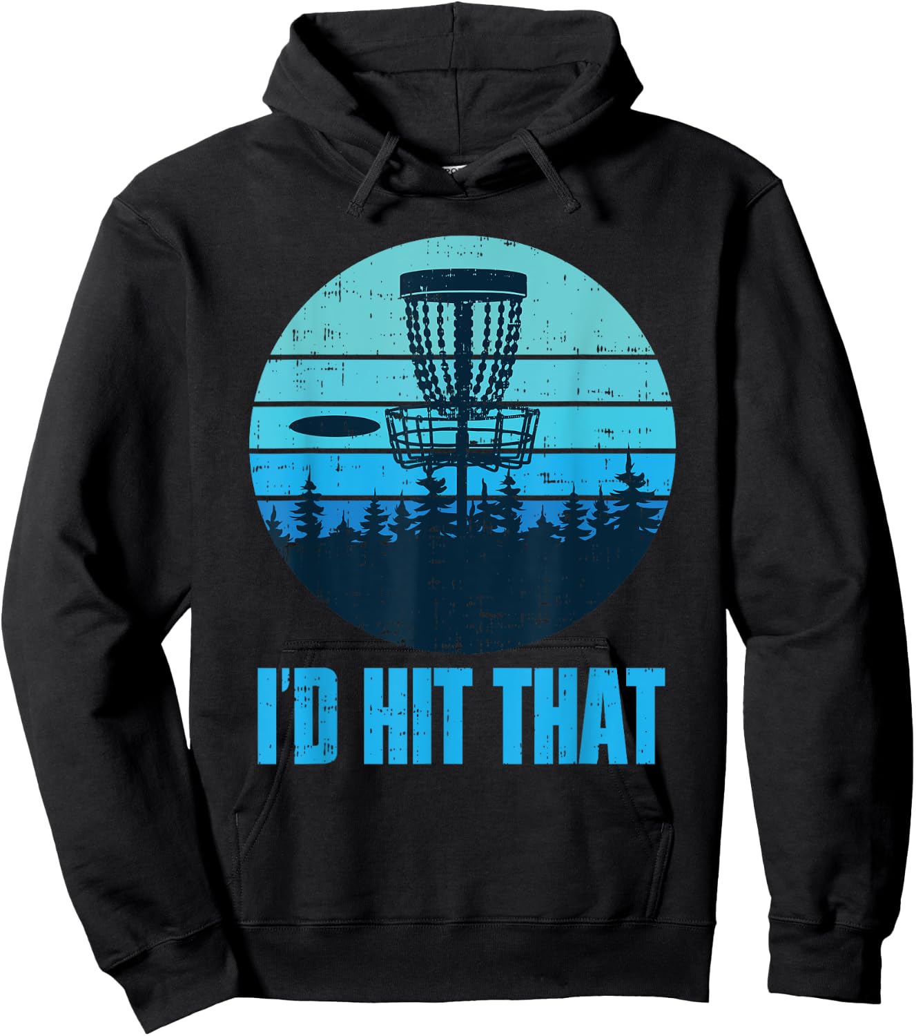 Funny Disc Golf Gifts - Frisbee Golf Disc Golf Course Discs Hoodie - Hoodie | Black