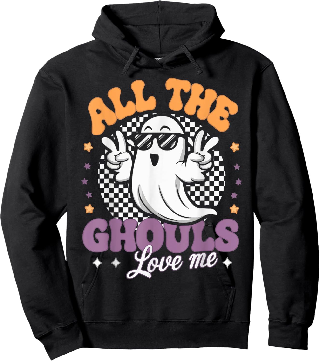 Halloween Ghoul Lover Spooky Ghost Scary Trick Or Treat Hoodie - Hoodie | Black