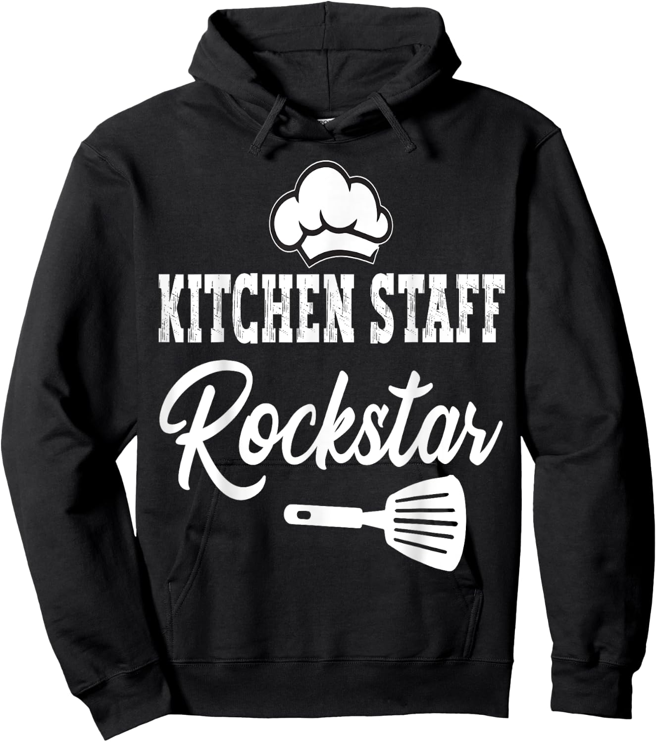 Kitchen Staff Rockstar Hoodie - Hoodie | Black