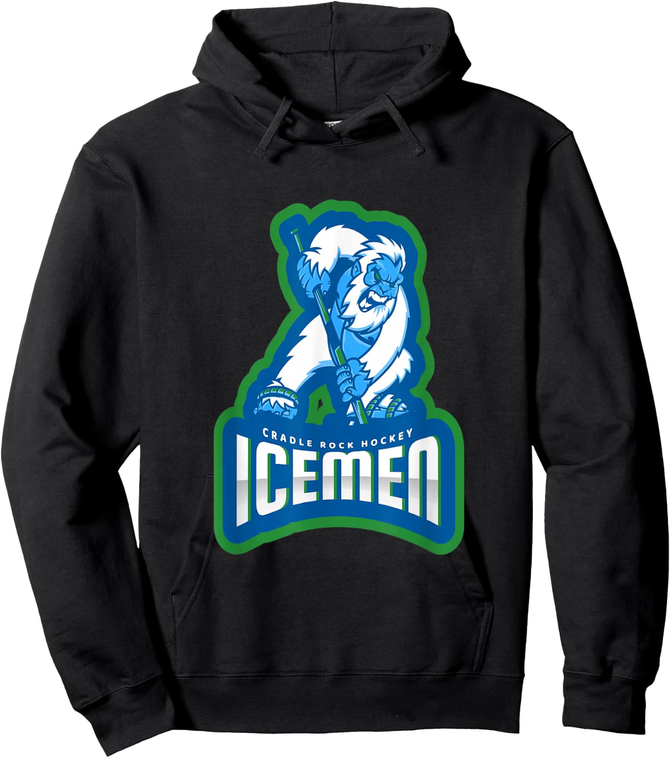 Icemen Cradle Rock Hockey Continental Hockey League Champs Hoodie - Hoodie | Black