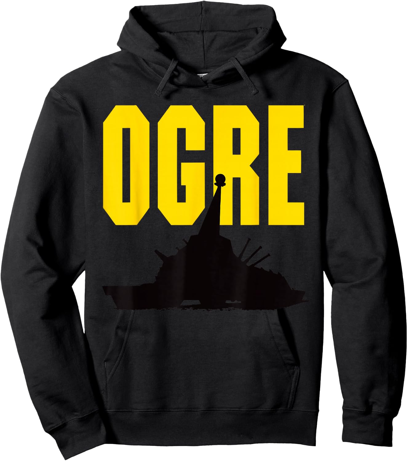 Classic OGRE Silhouette Hoodie - Hoodie | Black