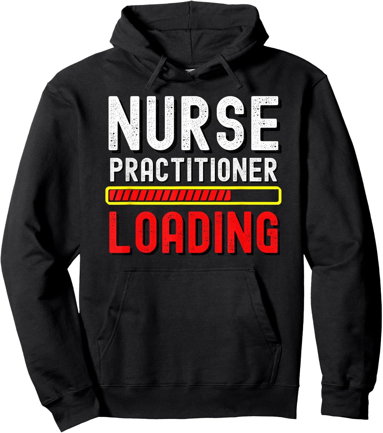 Nurse Practitioner In Progress Loading Training Student Gift Hoodie - Hoodie | Black