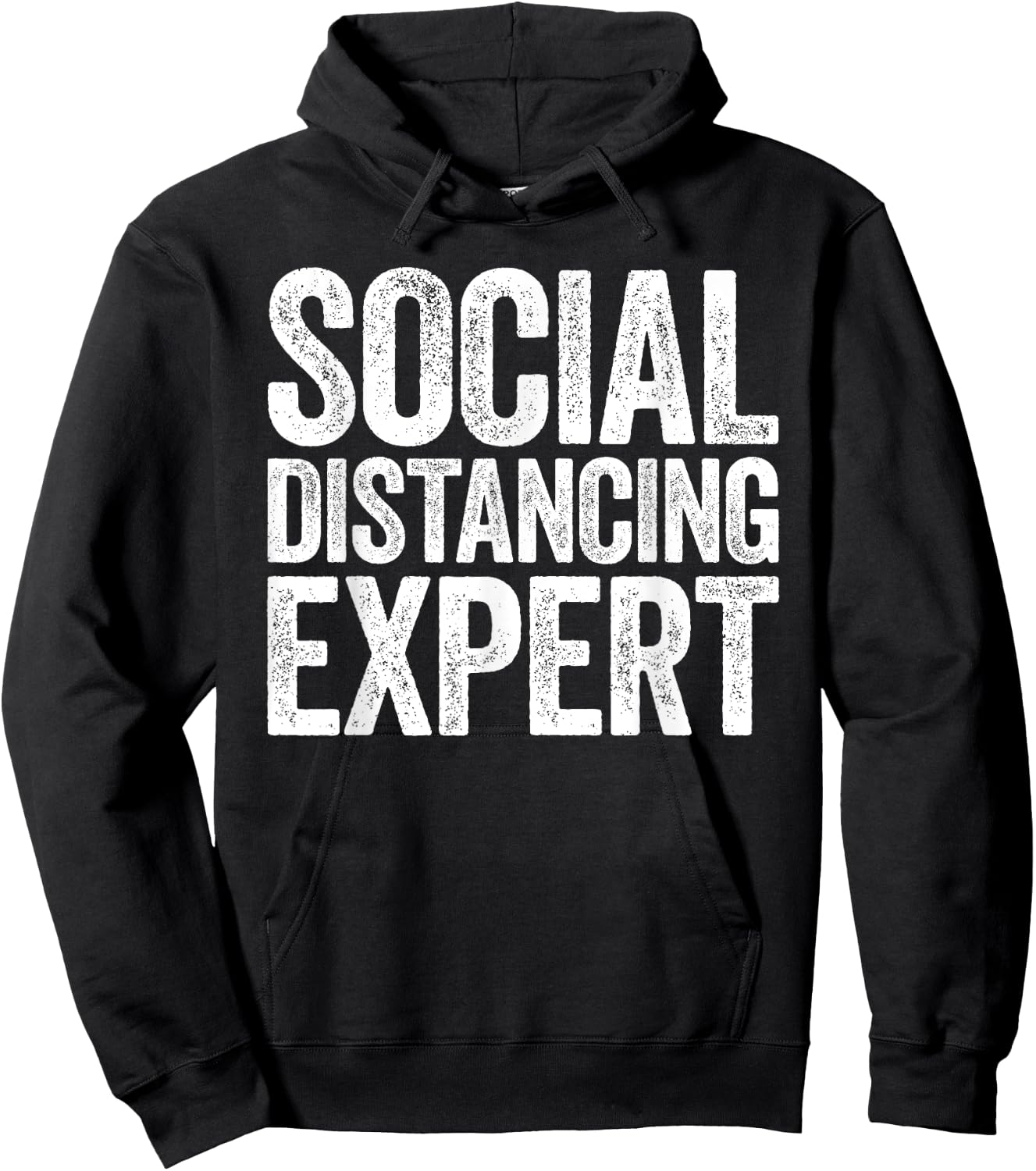 Social Distancing Expert Social Distancing Shirt Hoodie - Hoodie | Black