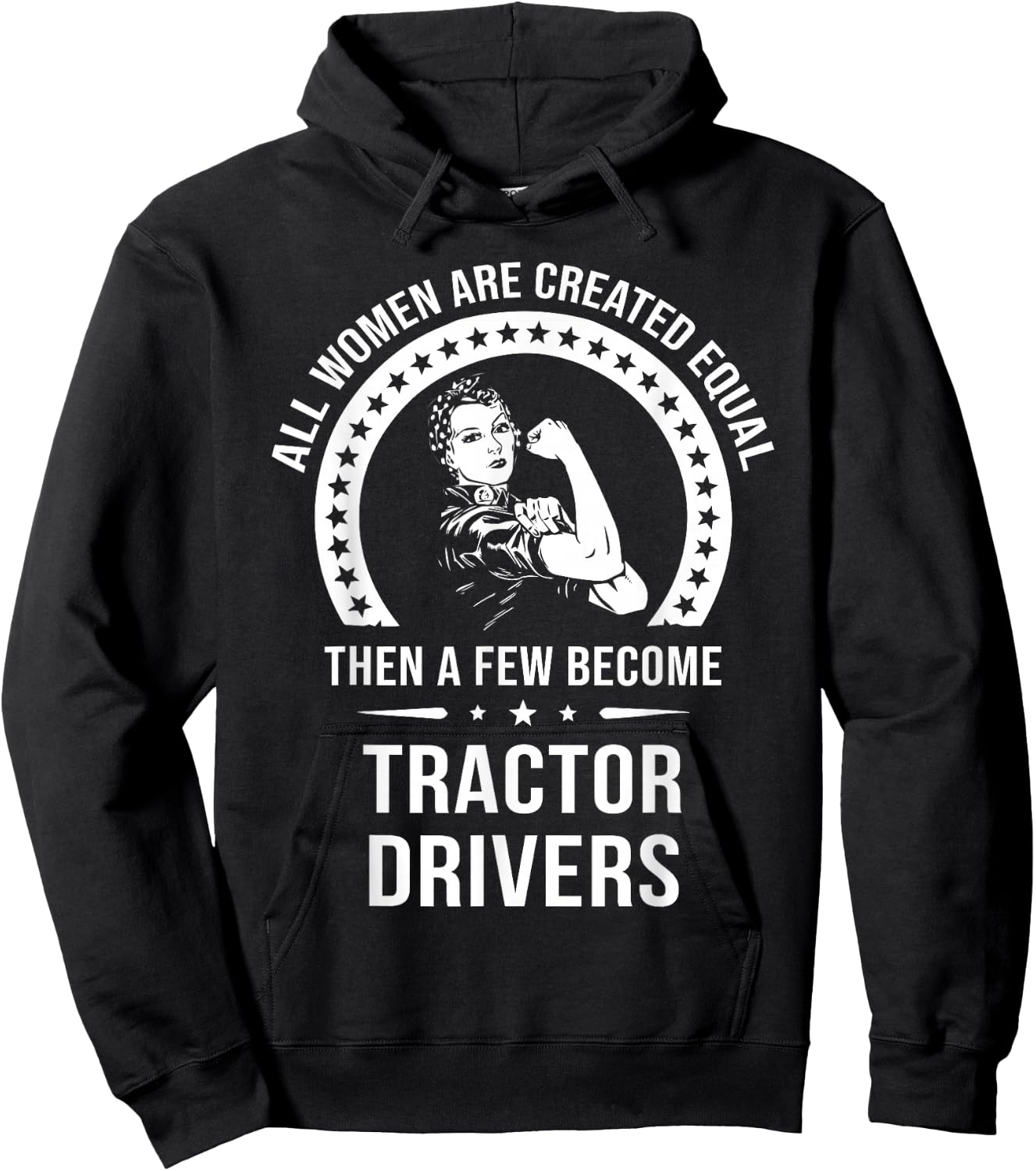 Tractor Driver Shirt | Tractor Driver Hoodie - Hoodie | Black