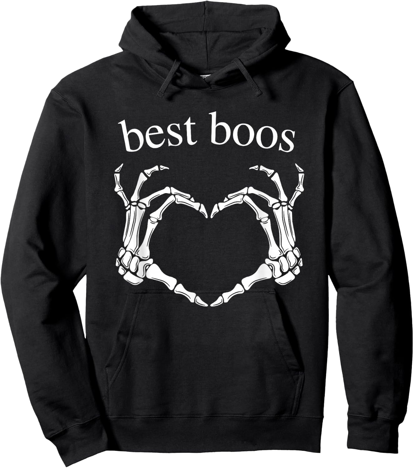 Best boos halloween cute shirt Hoodie - Hoodie | Black