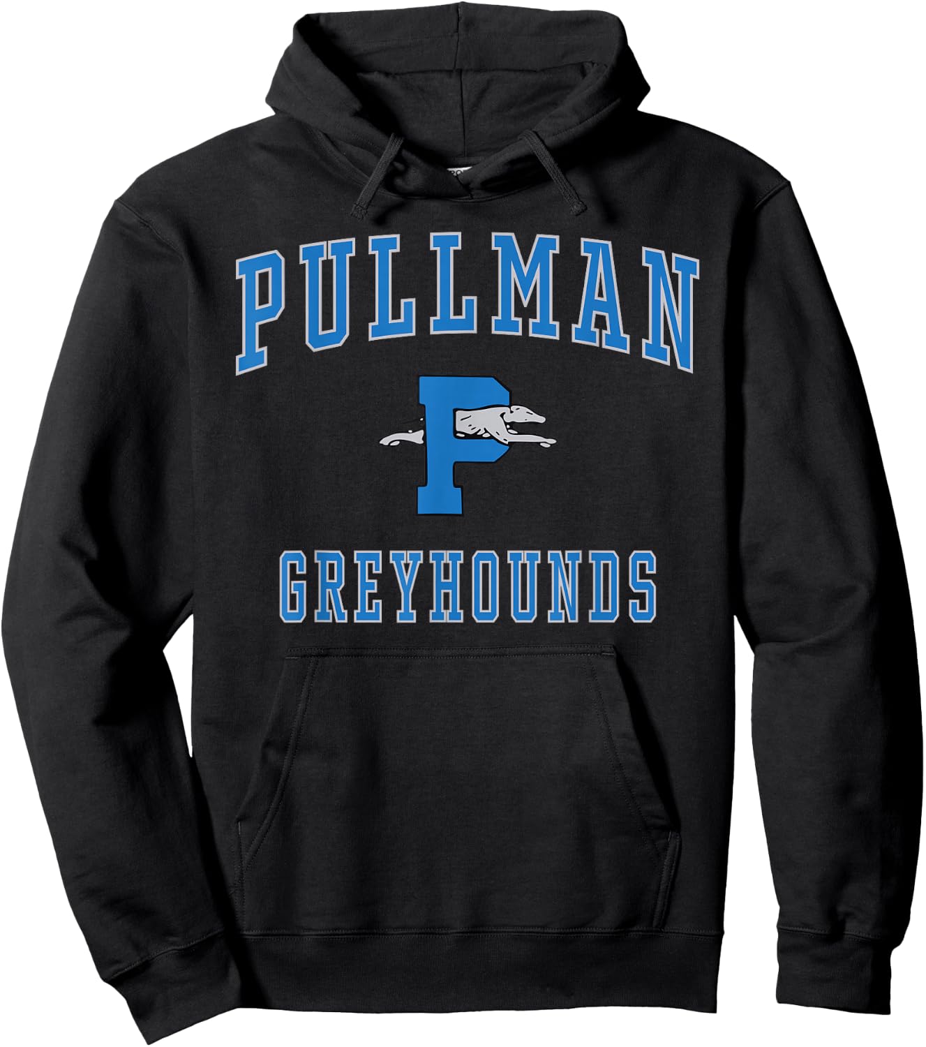 Pullman High School Greyhounds Hoodie - Hoodie | Black