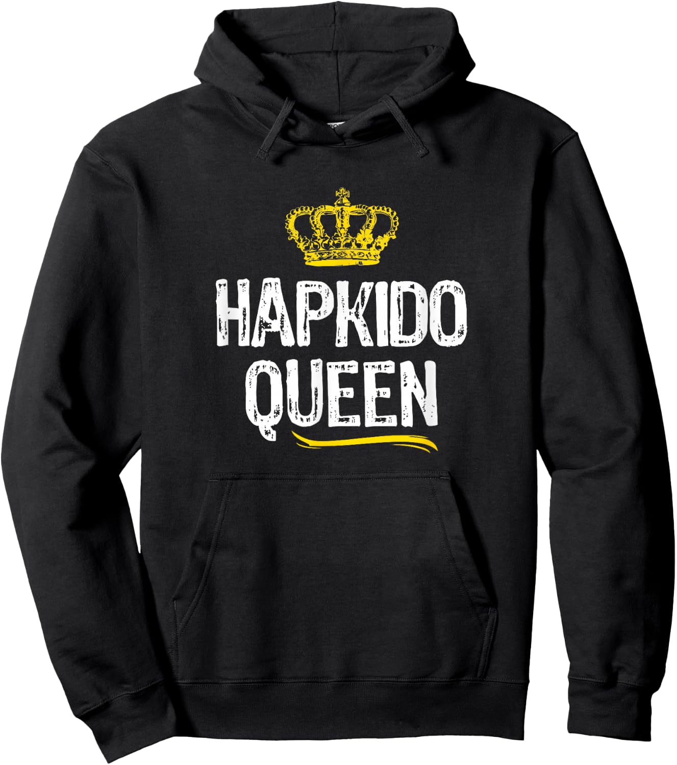 Hapkido Queen Women Girls Martial Arts Funny Cool Gift Hoodie - Hoodie | Black