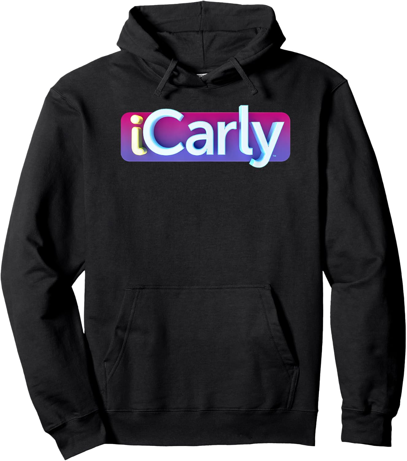 iCarly Simple Title Logo Hoodie - Hoodie | Black