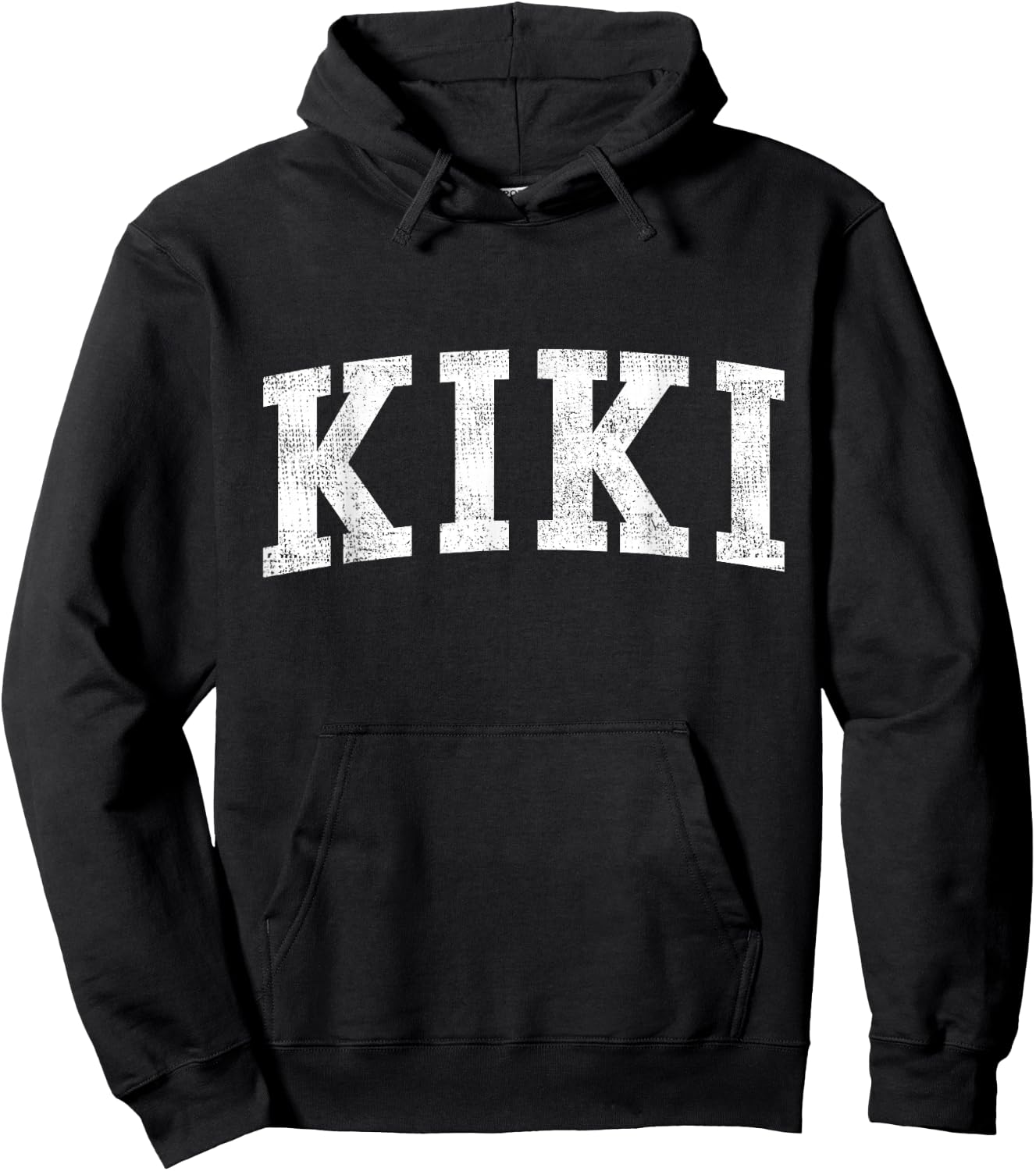 Kiki Classic Bold Font Kiki Birthday Gift Hoodie - Hoodie | Black