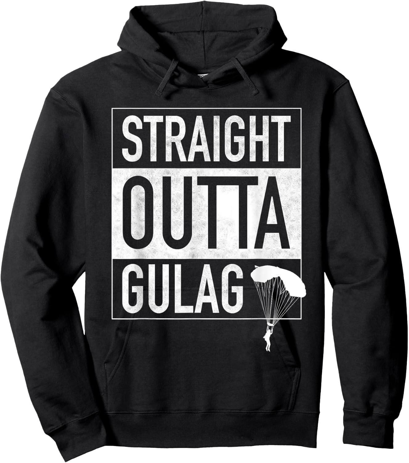 Straight Outta Gulag For Gamers Gulag King Hoodie - Hoodie | Black