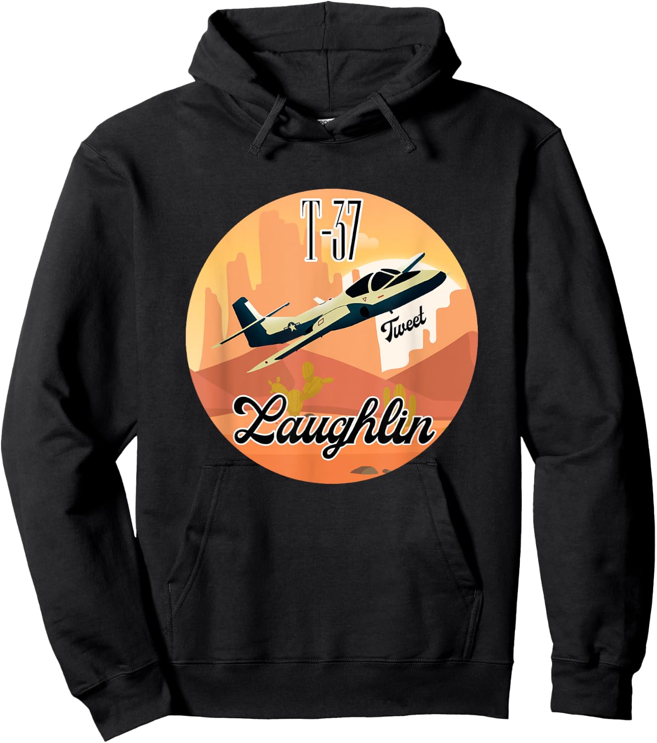T-37, The Tweet that made Undergraduate Pilot Training! Hoodie - Hoodie | Black
