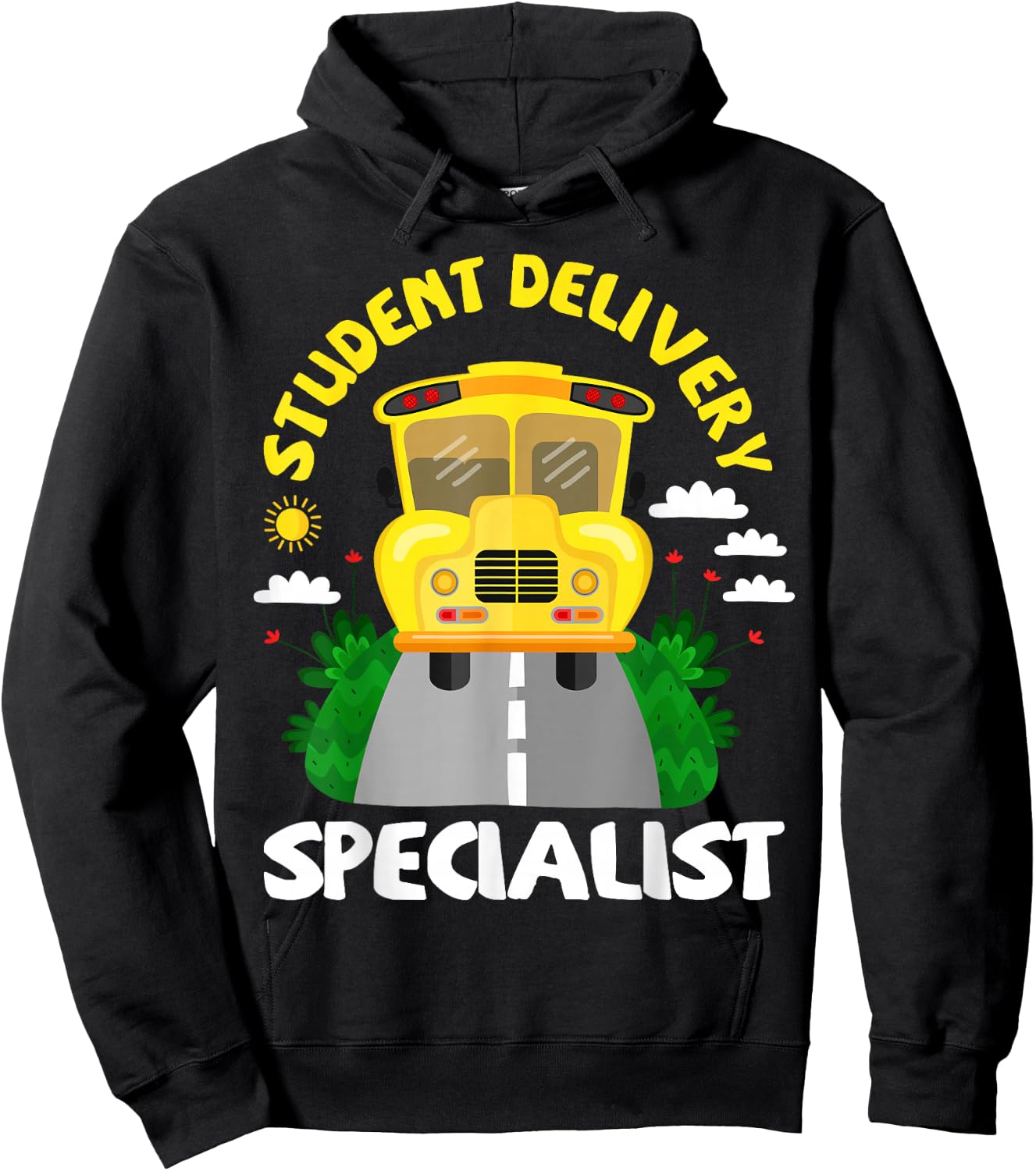 Student Delivery Specialist Bus Driver Hoodie - Hoodie | Black