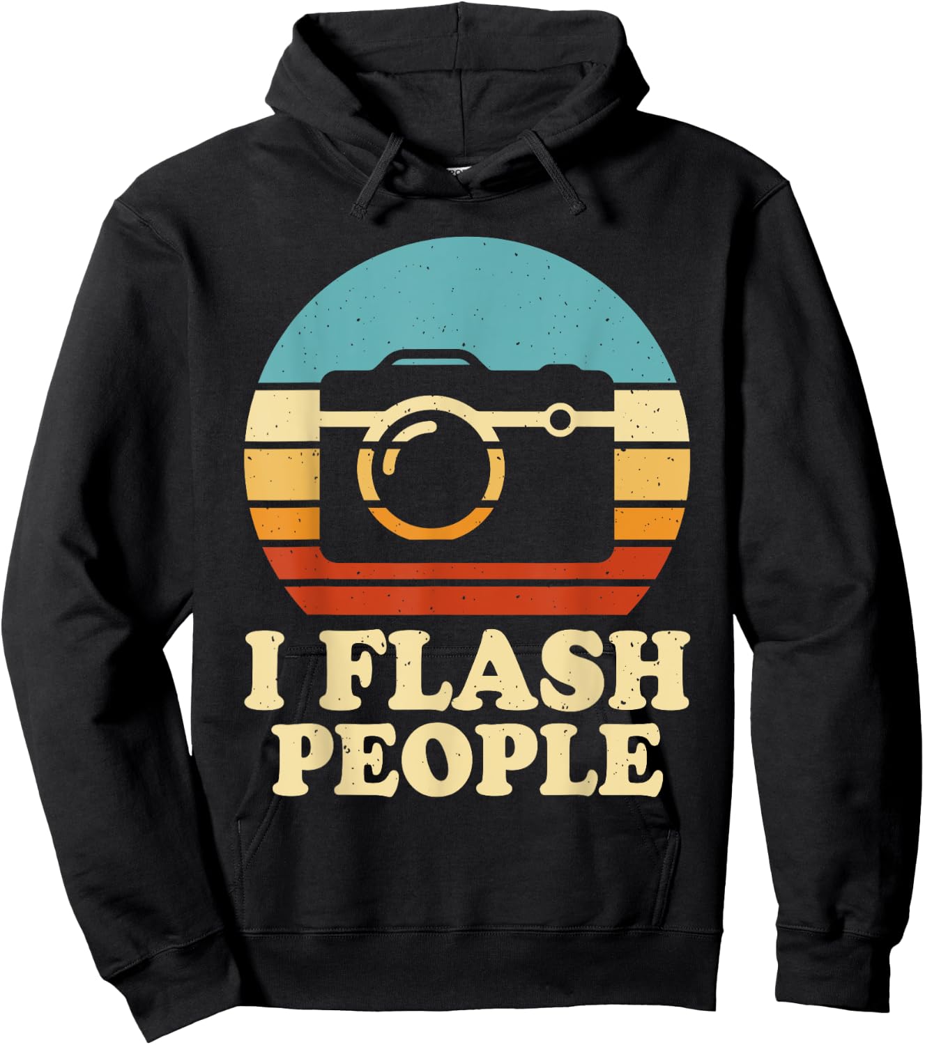 Flash People Photography Passion Photographer Hobby I Hoodie - Hoodie | Black