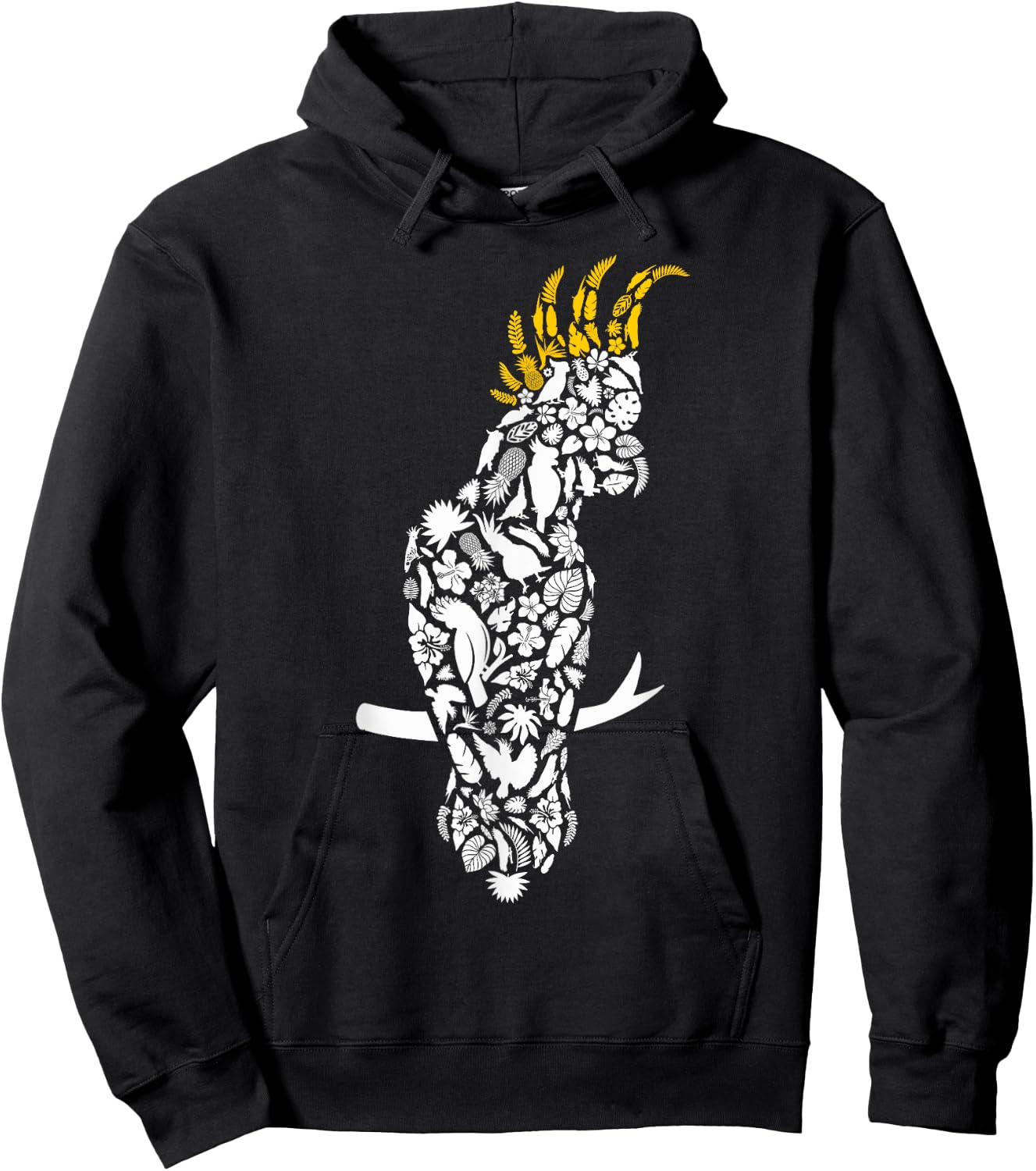 Cockatoo Bird Lover Men Women Kids Cockatoo Parrot Hoodie - Hoodie | Black