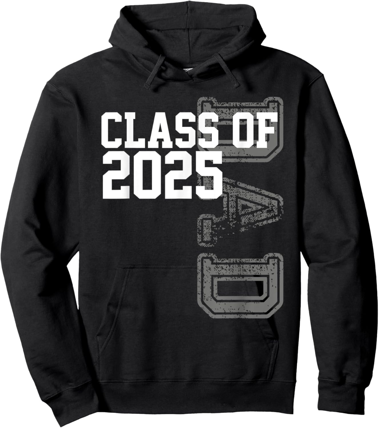 Senior 2025 Class Grad Proud Dad Class of 2025 Hoodie - Hoodie | Black
