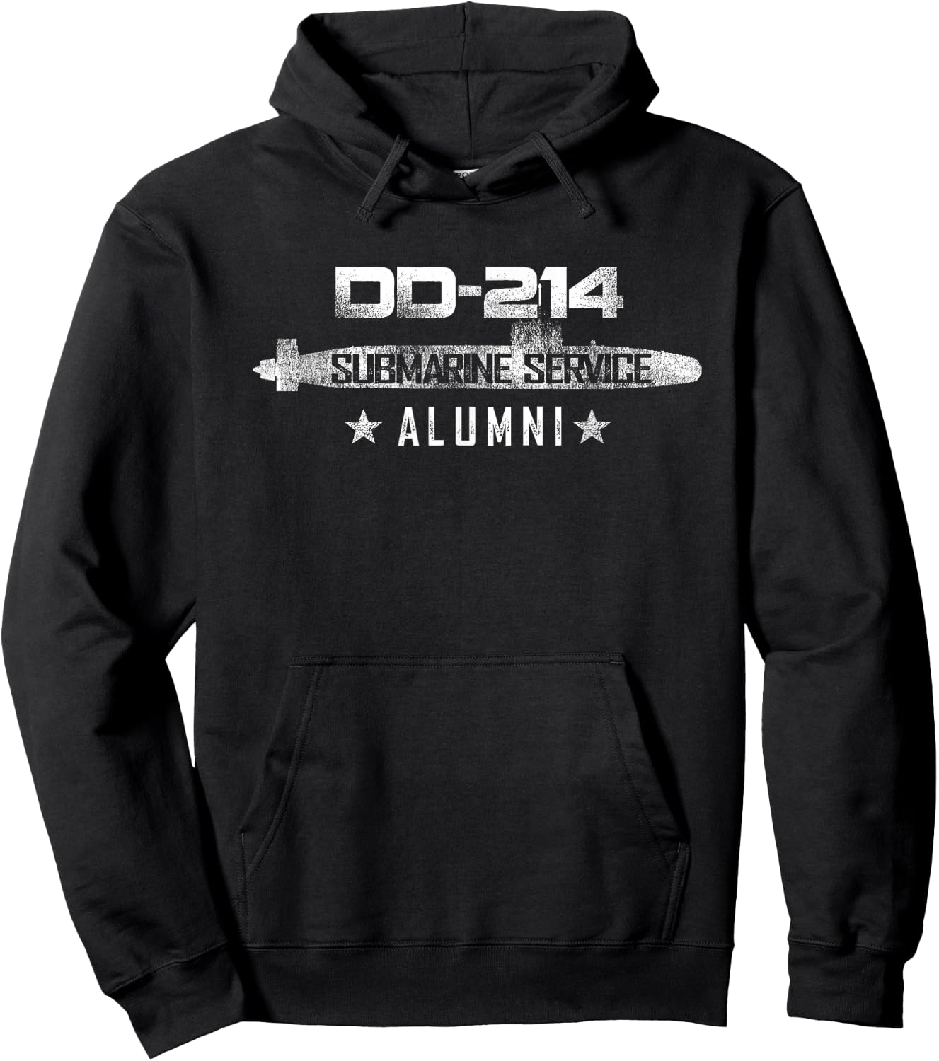 DD-214 Submarines Service Alumni Shirt US Military Submarine Hoodie - Hoodie | Black