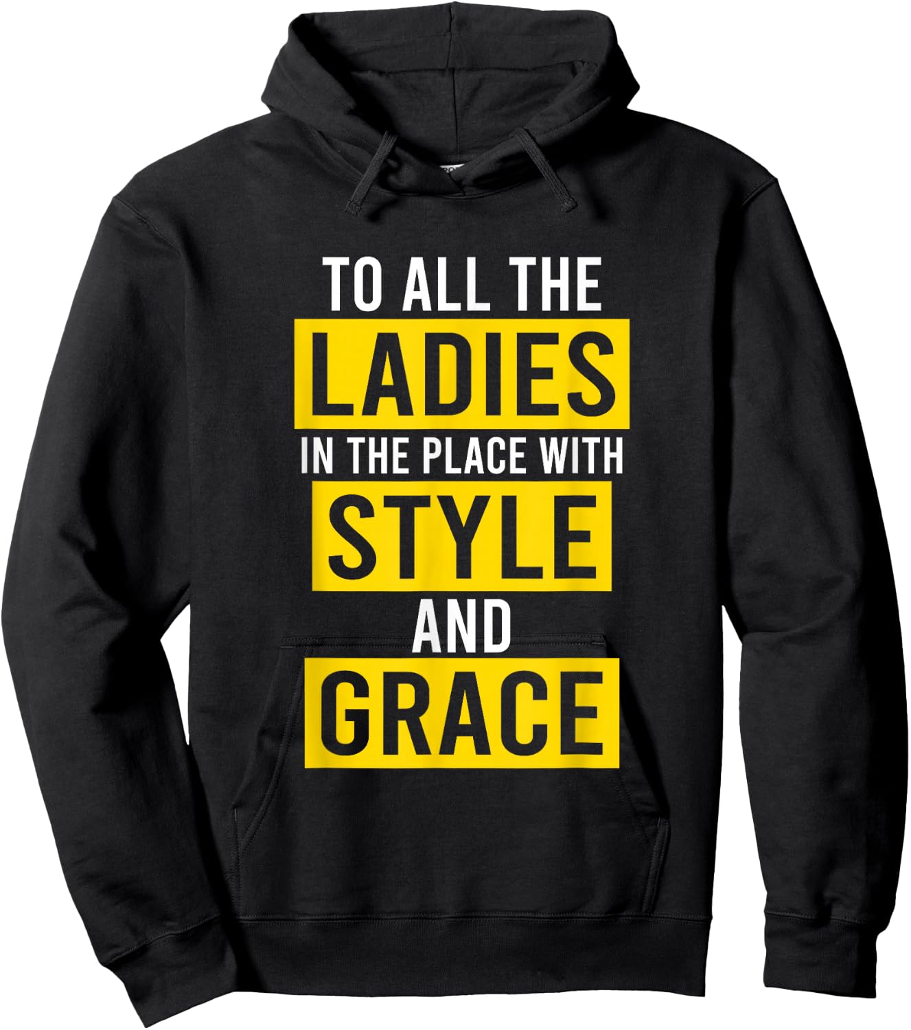 Hip Hop Ladies Style Grace Quote Rapper Musician Hoodie - Hoodie | Black