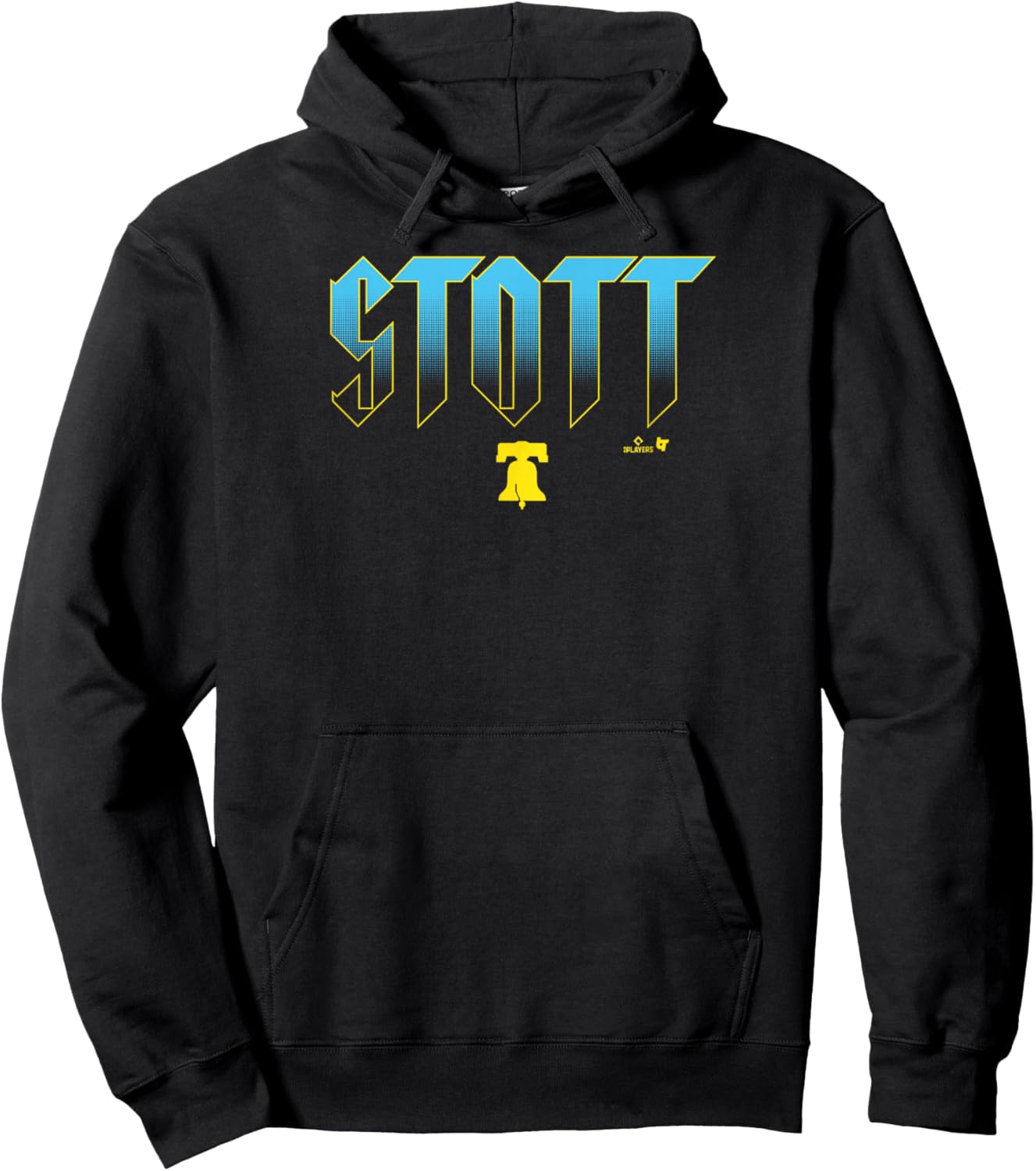 Bryson Stott: Philadelphia City Edition Text Hoodie - Hoodie | Black