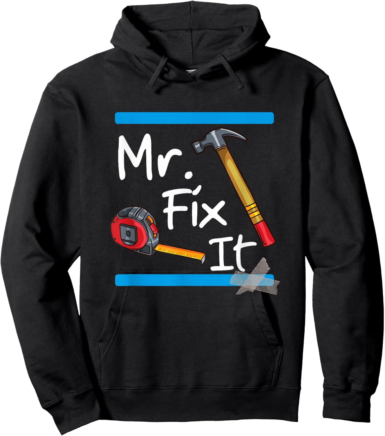 Mr. Fix It - Fixer Upper Tools Hoodie - Hoodie | Black